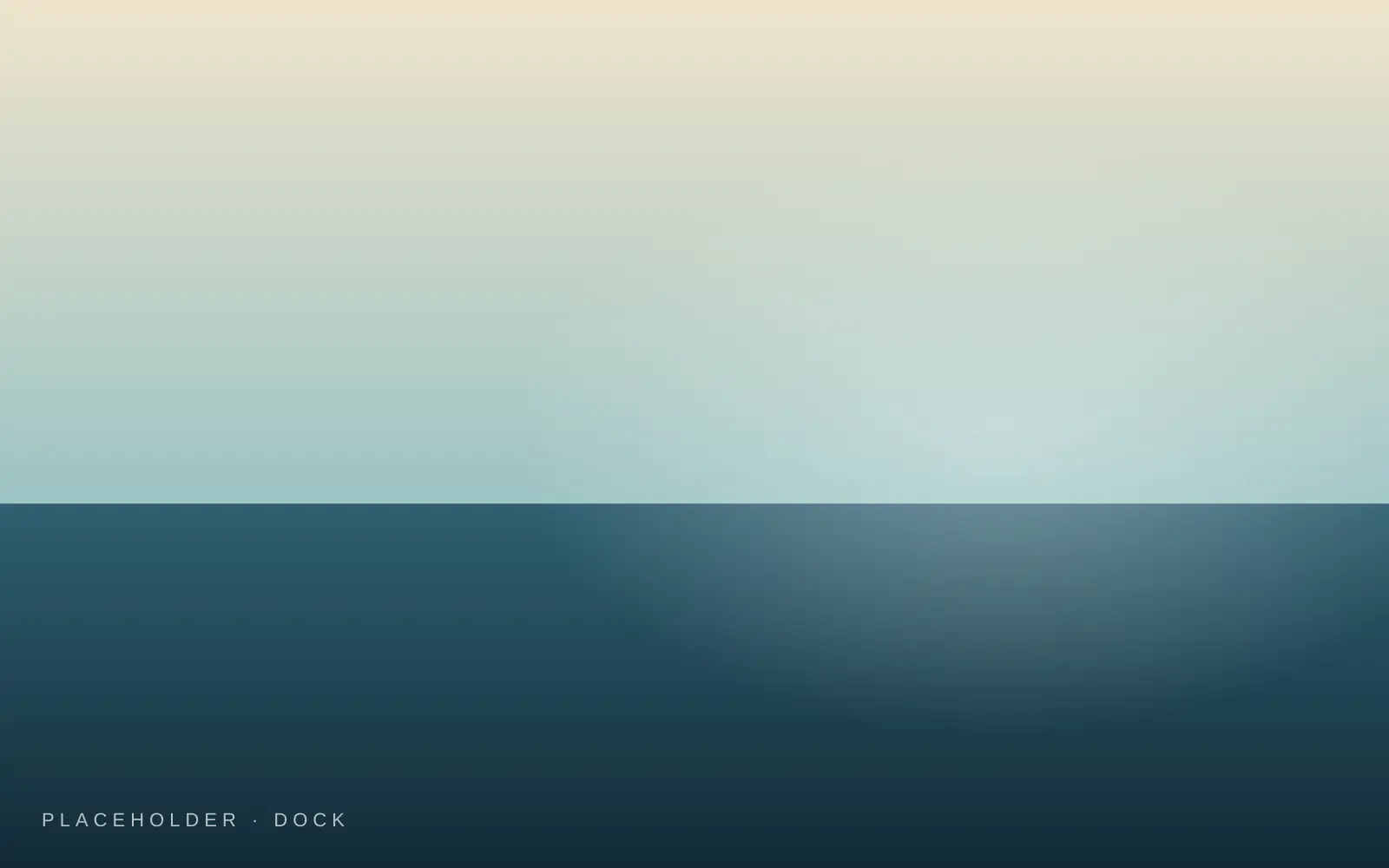 Private dock (placeholder)